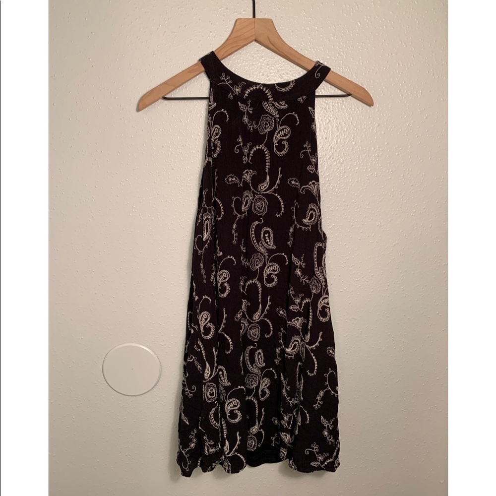 Entro Black Embroidered Dress✨